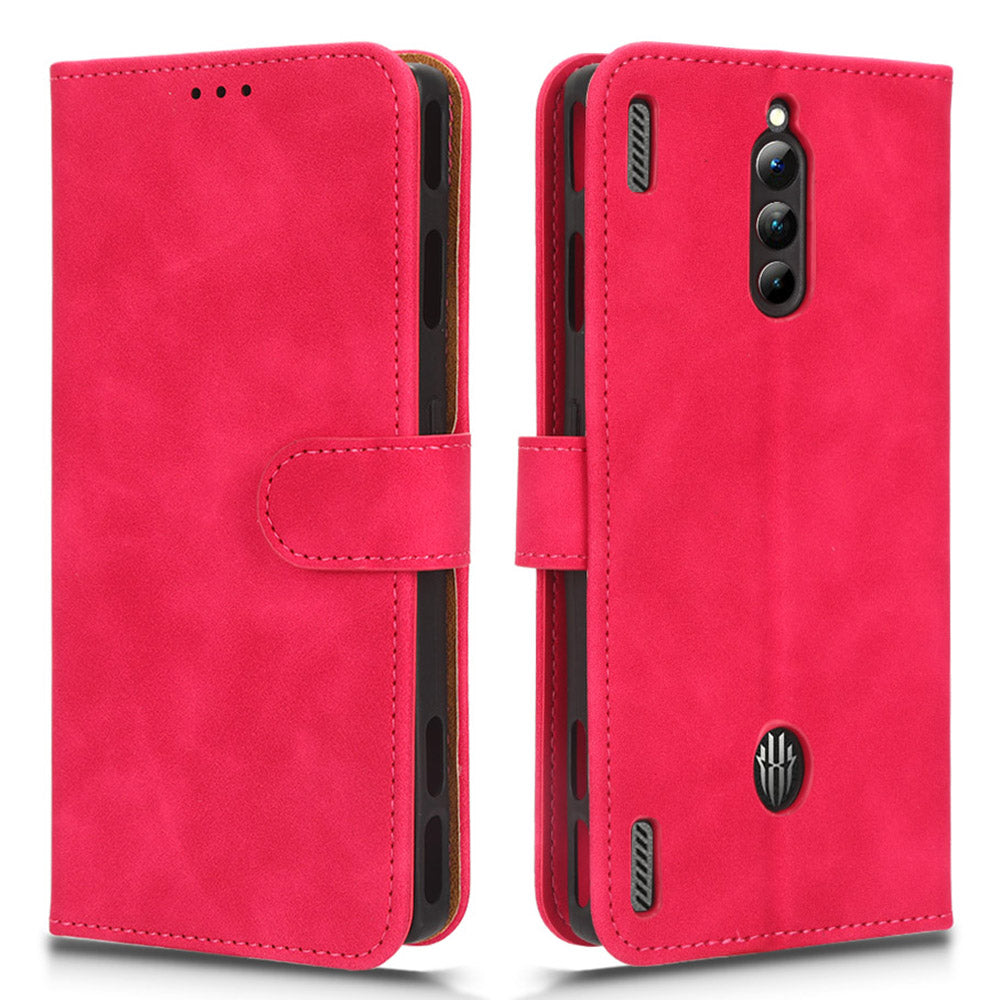 For ZTE nubia Red Magic 8 Pro 5G Skin-touch PU Phone Leather Case Wallet Stand Cell Phone Cover For ZTE nubia Red Magic 8 Pro 5G Skin-touch PU Phone Leather Case Wallet Stand Cell Phone Cover
